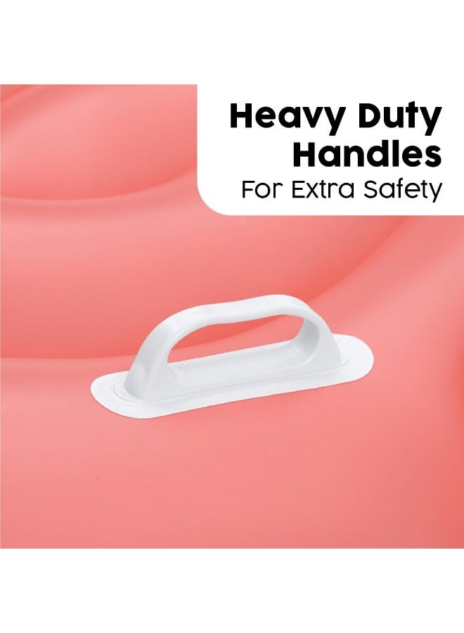 Bestway Rider Fancy Flamingo 138X107cm, Outdoor & Indoor Relaxation & Play, Pool Ride-On Floats, Vivid Bright Graphics, Heavy-duty Handles, Water Play, Easy to Inflate & Deflate - Image 5